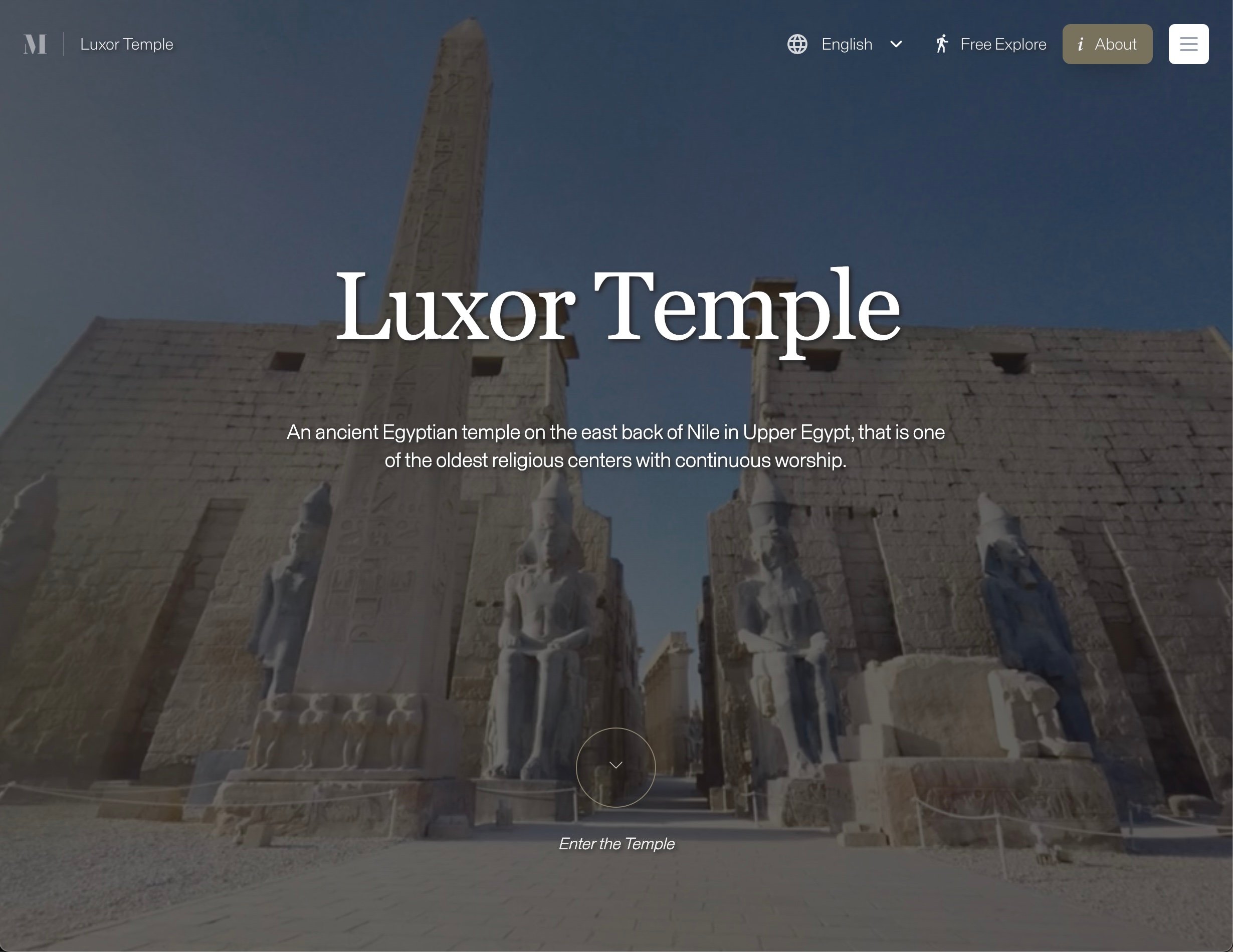 Introducci n al templo de luxor luxor temple