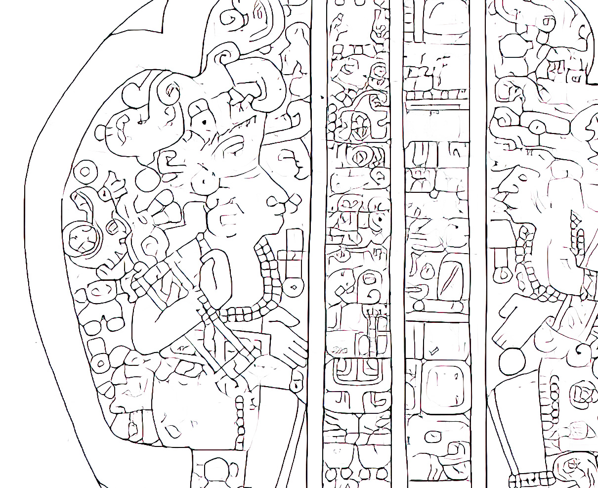 Drawing of the Mot Mot Marker